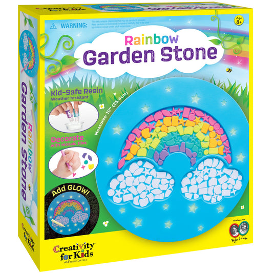 Rainbow Garden Stone