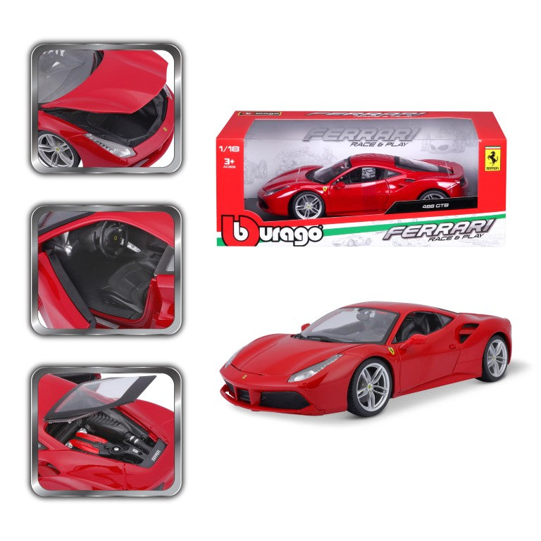 Ferrari-488 GTB 1/18