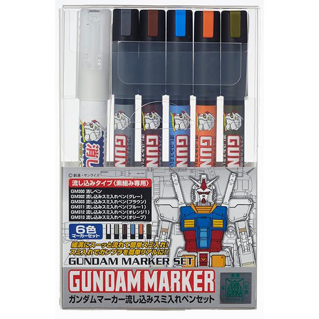 Gundam Marker Set - Gundam Pouring Marker Set