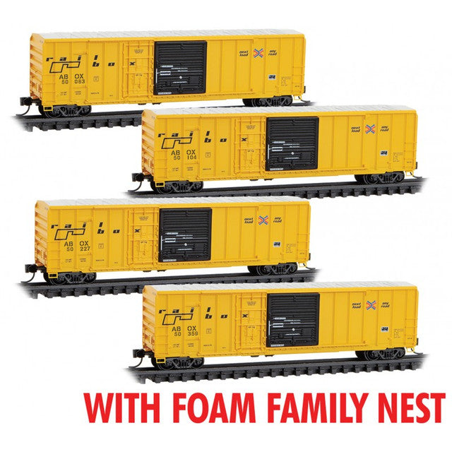 N Railbox 4-Pack