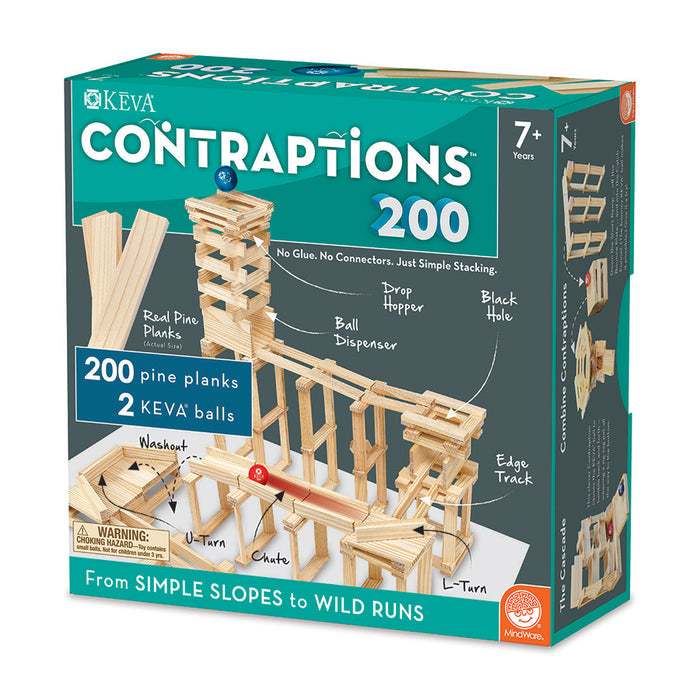 Keva Contraptions 200 Pine Planks