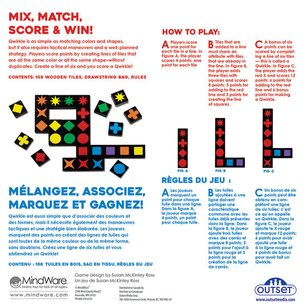 Qwirkle Mix, Match, Score, and Win!