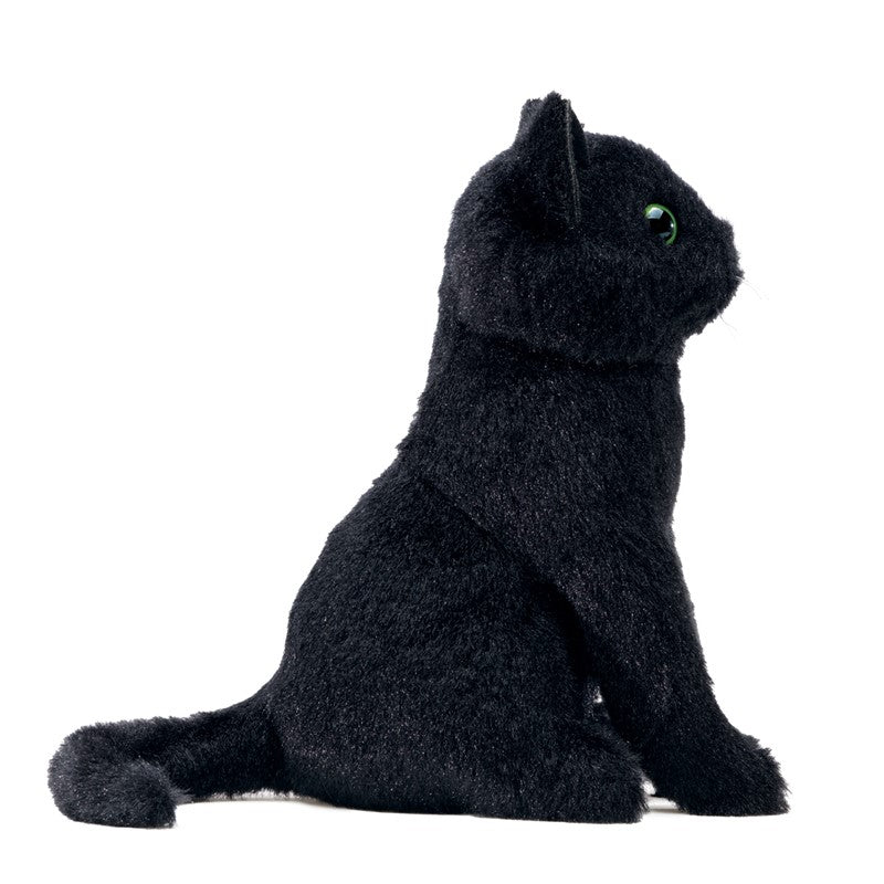 Mini Black Cat Finger Puppet