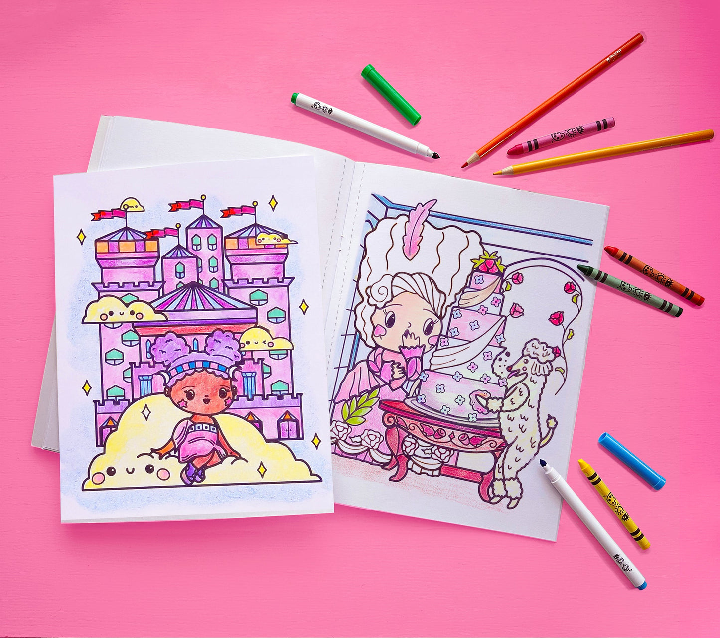 Color Craze Coloring Book Princess Kingdoms