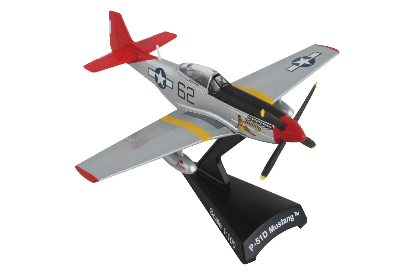 Postage Stamp North American P-51D Mustang "Bunny" 1/100