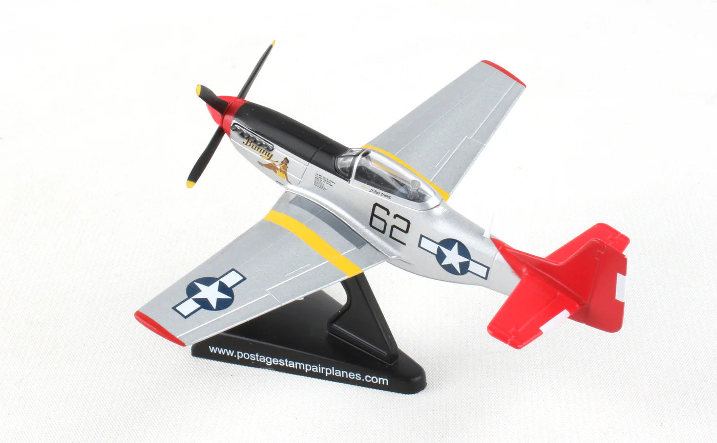 Postage Stamp North American P-51D Mustang "Bunny" 1/100