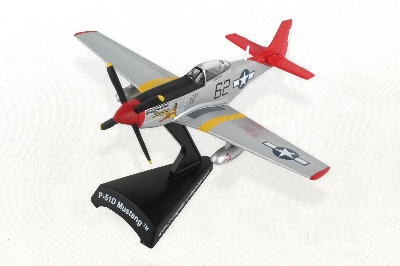 Postage Stamp North American P-51D Mustang "Bunny" 1/100