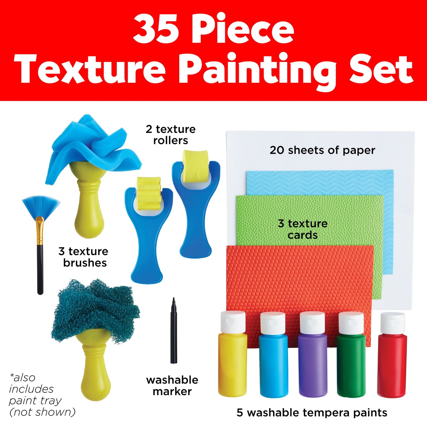 Young Artist Textured Painting Set