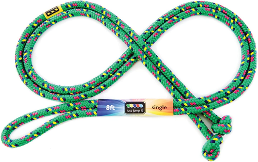 8' Confetti Jump Rope Green