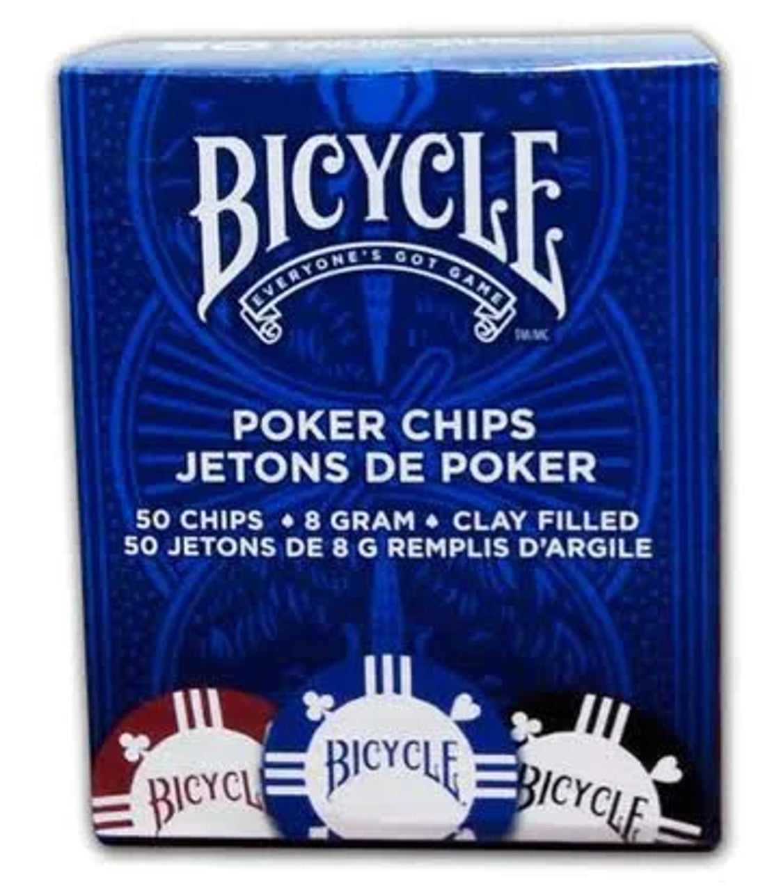 50 Poker Chips 8 gram