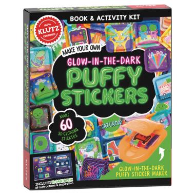 Klutz Make Your Own Glow-in-the-dark Puffy Stickers