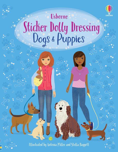 Sticker Dolly Dressing Dogs & Puppies