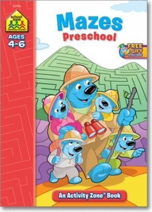 MAZES PRESCHOOL AGES 4-6