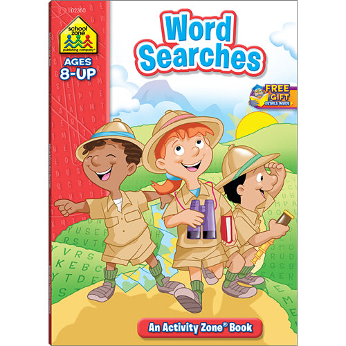 Word Searches Activity Ages 8 & Up