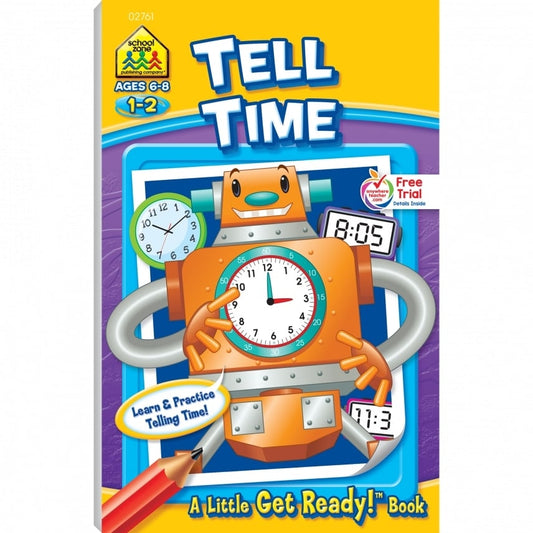 Tell Time Ages 6-8