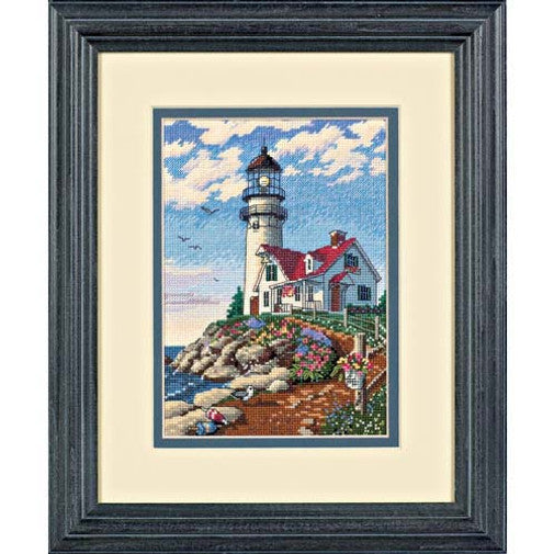 Beacon at Rocky Point Counted Cross Stitch Kit