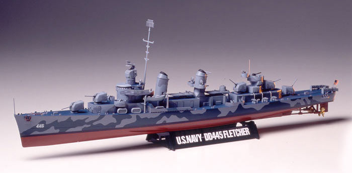 US NAVY DD445 FLETCHER 1/350