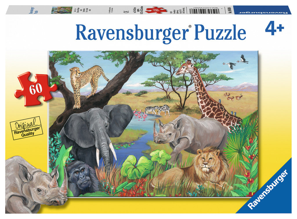 Safari Animals 60pc