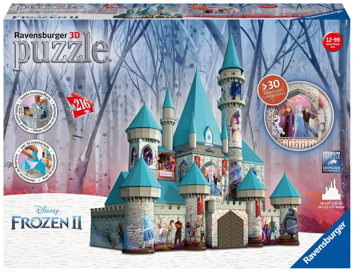 Frozen II Castle 216pc