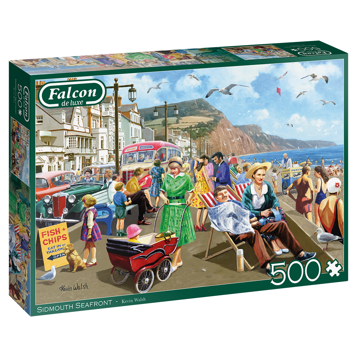 Sidmouth Seafront 500pc