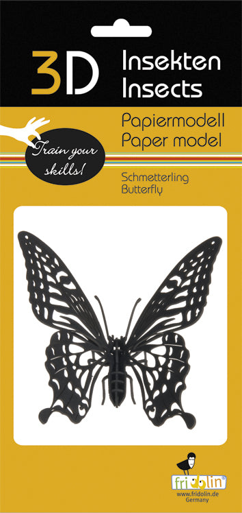 3D Paper Model Butterfly