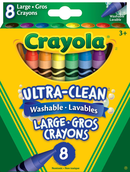 My First Washable Crayons (8 pc)