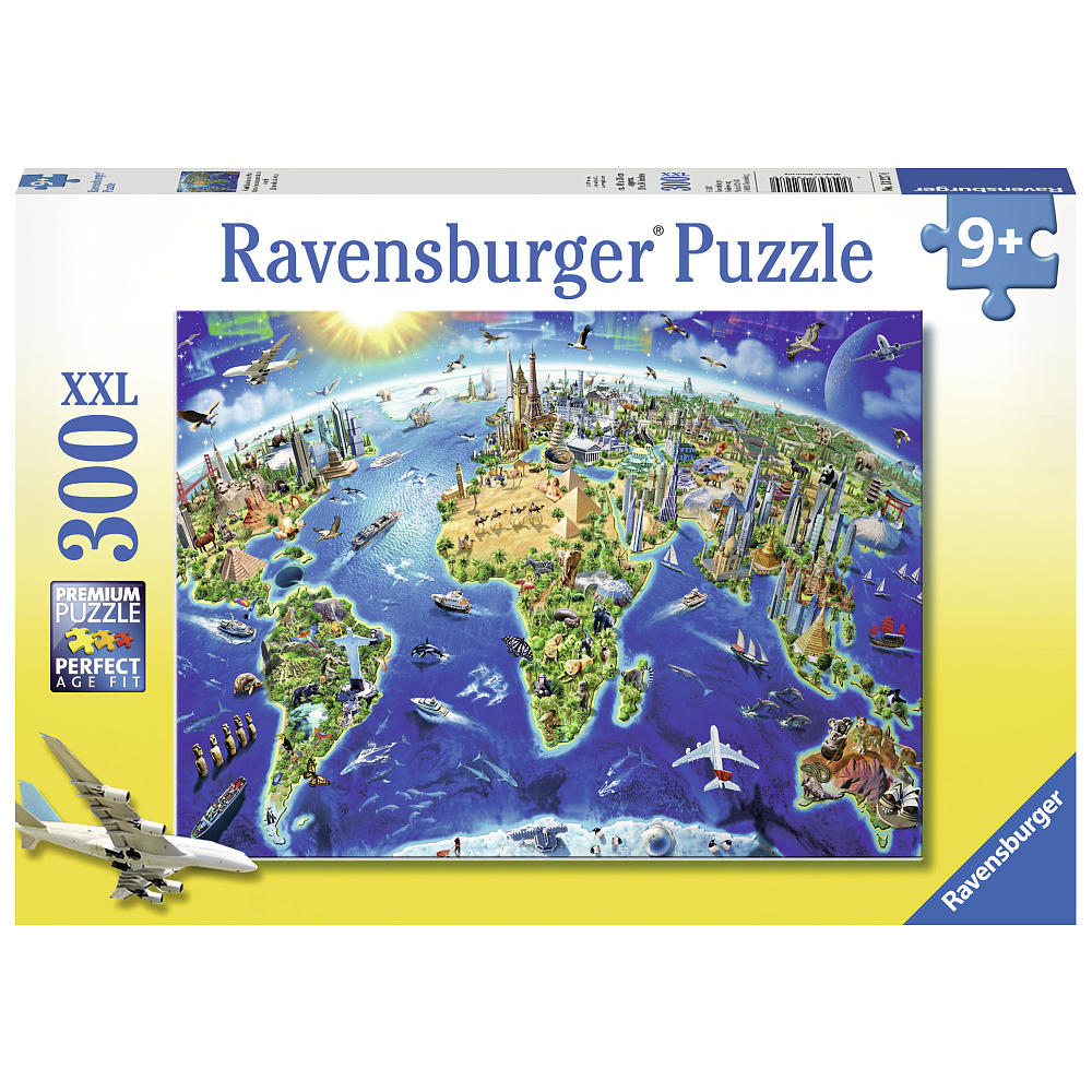 World Landmarks Map 300pc