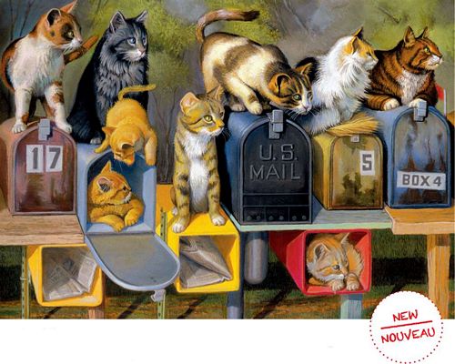 CAT'S GOT MAIL 300PC