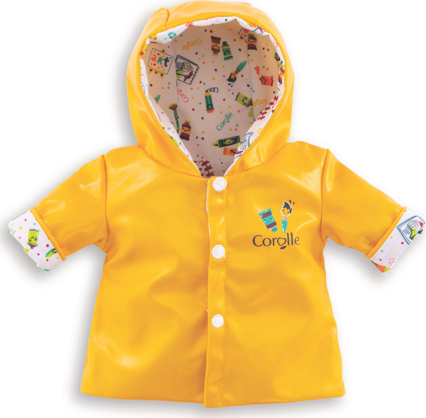 Little Artist Raincoat Outfit 14"