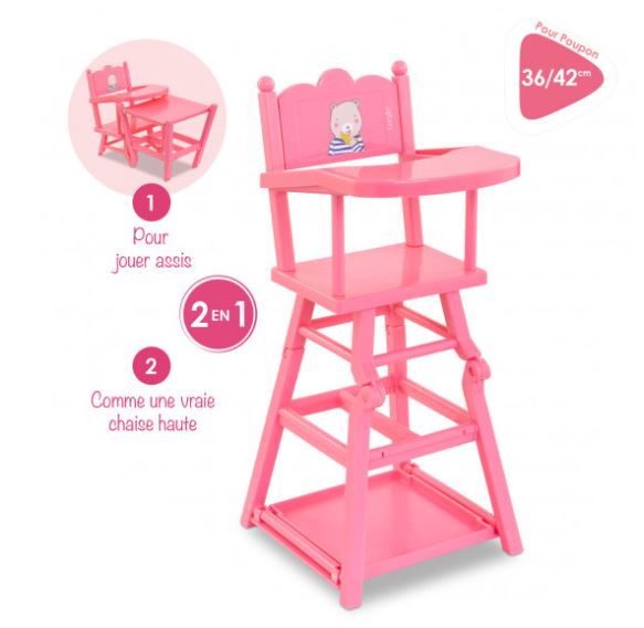 Pink High Chair 14/17"