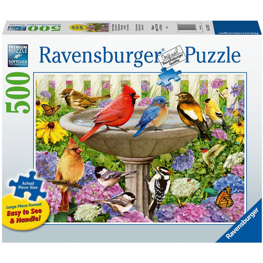 At the Birdbath 500pc