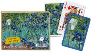 IRISES VINCENT VAN GOGH PLAYING CARDS