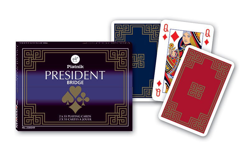 President Bridge (Double Deck Playing Cards)