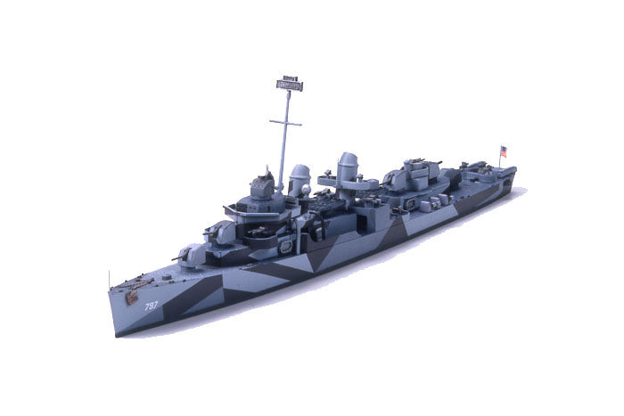 DD-797 CUSHING US NAVY DESTROYER 1/700