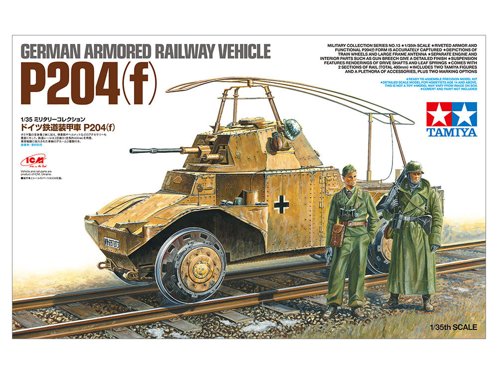 Armoured Railway Vehicle P204(f) 1/35