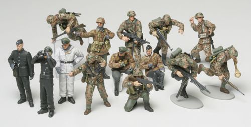 WWII GERMAN PANZER GRENADIER SET 1/48