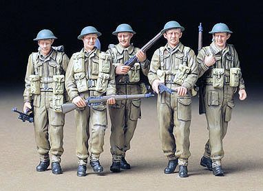 BRITISH INFANTRY ON PATROL 1/35