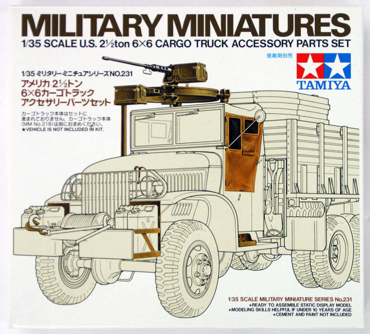 US CARGO TRUCK ACCESS. PARTS 1/35