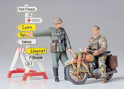 GERMAN MOTORCYCLE ORDERLY SET 1/35