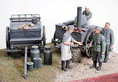 GERMAN FIELD KITCHEN SCENERY 1/35