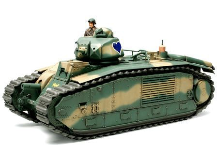 FRENCH BATTLE TANK B1 BIS 1/35