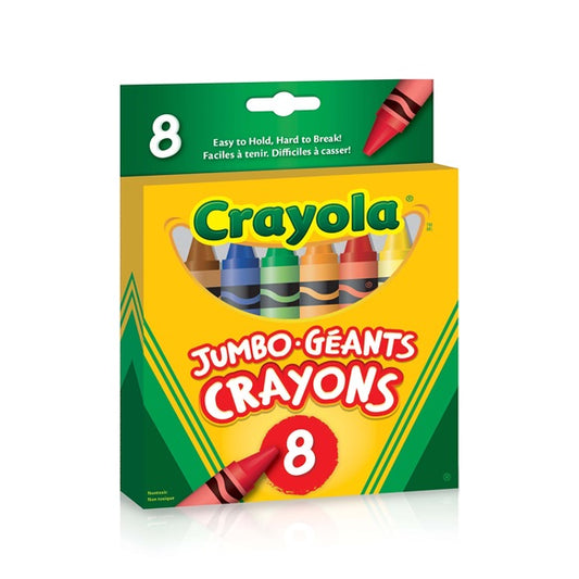Jumbo Crayons 8pc
