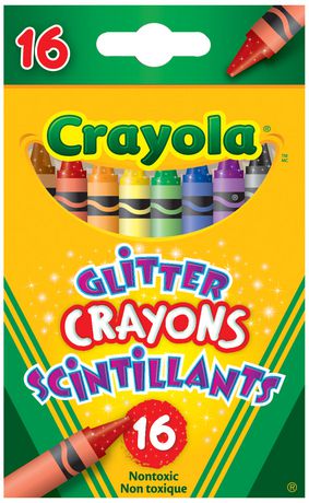 Glitter Crayons (16 pc)