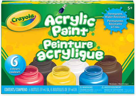 Acrylic Paint 6 Colours