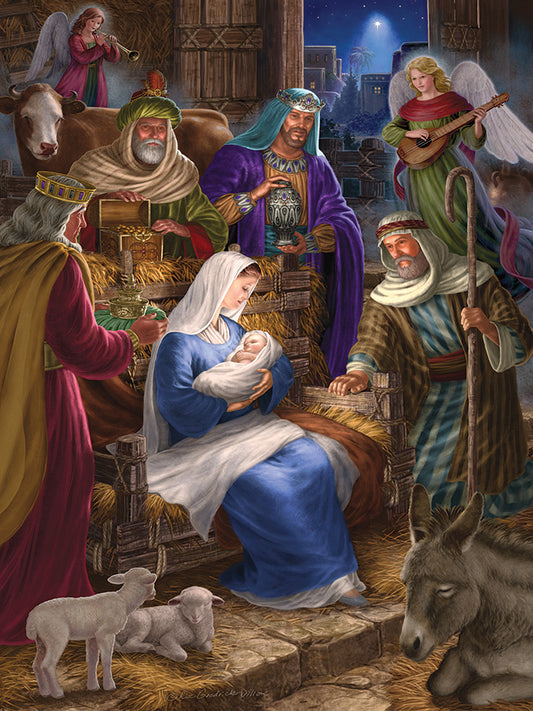 Holy Night Family 350pc