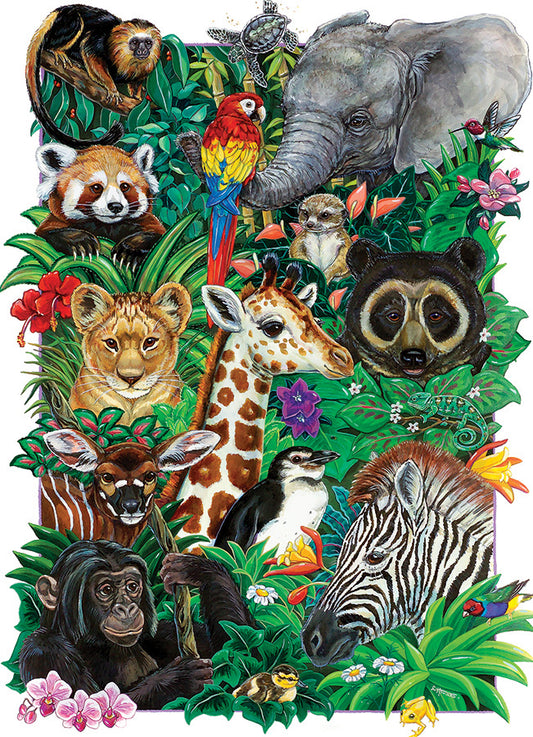 Safari Babies Family 350pc