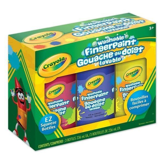 Washable Finger Paint 3 Colours