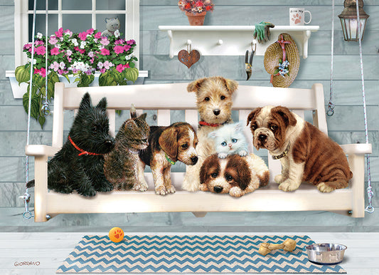 Porch Swing Buddies tray 35pc