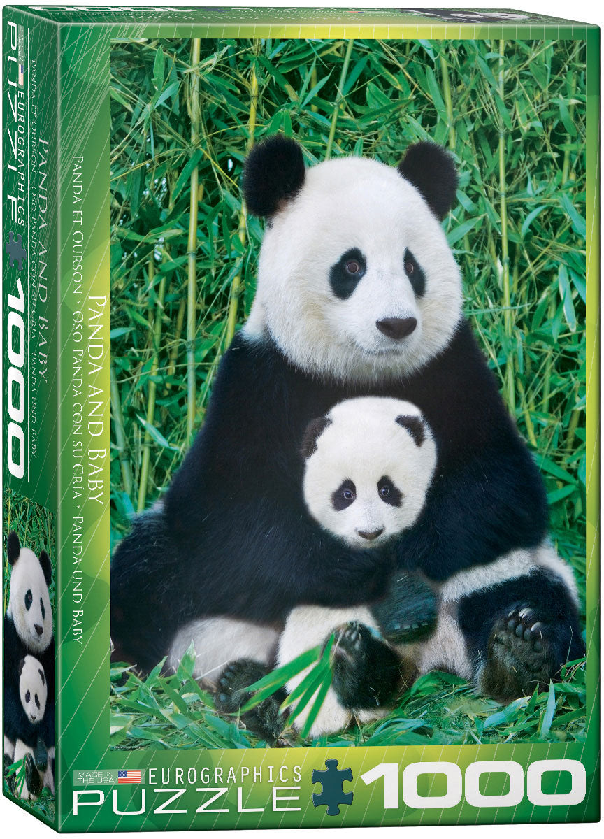 Panda & Baby 1000pc