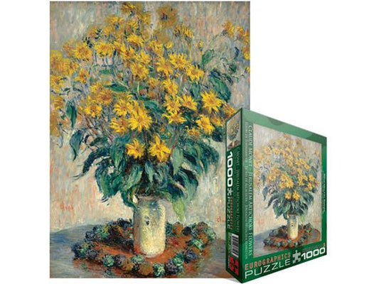 JERUSALEM ARTICHOKE FLOWERS-MONET 1000PC